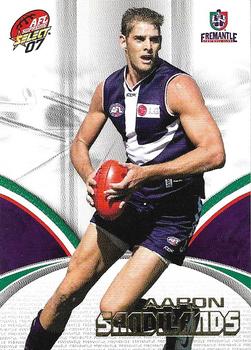 2007 Select AFL Supreme #73 Aaron Sandilands Front